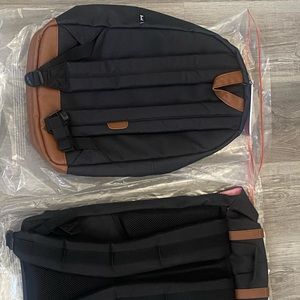 Hershel back pack and duffel bags.